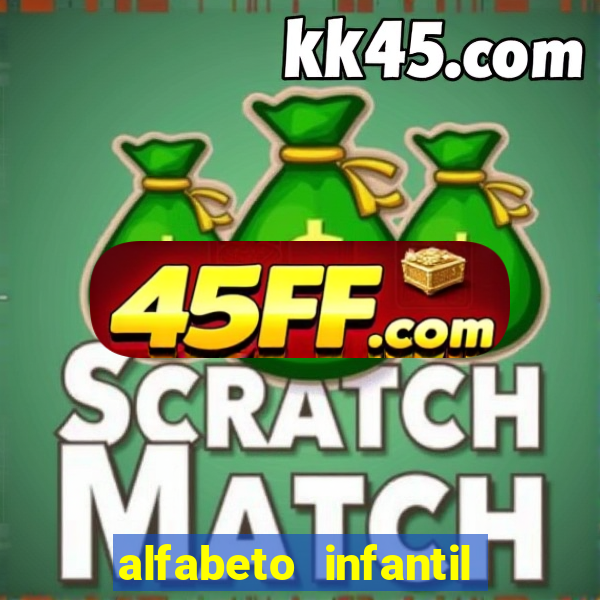 alfabeto infantil ponto cruz
